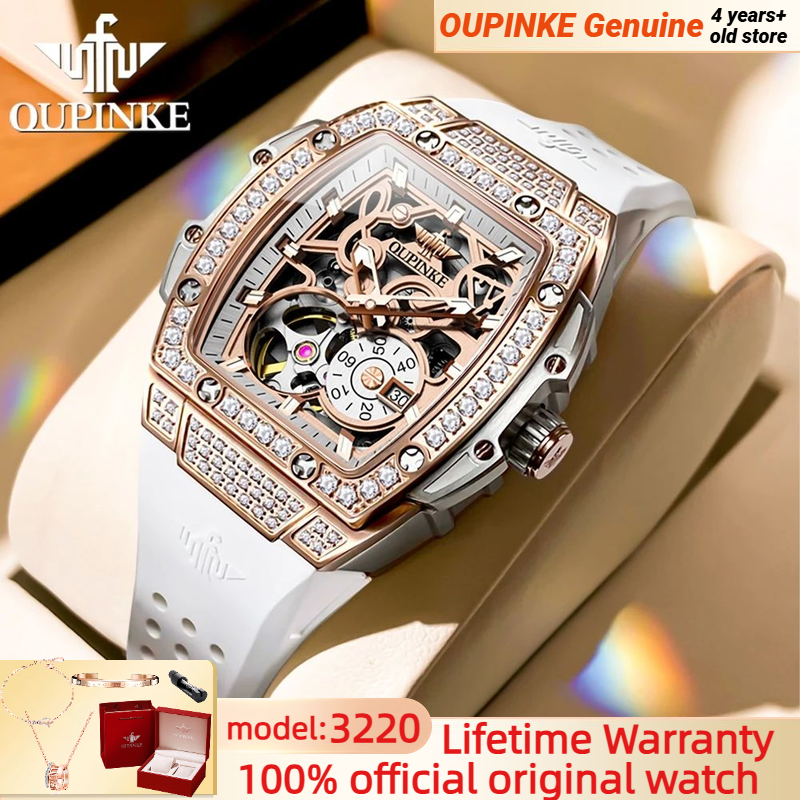 Women Fashion Zone - OUPINKE 3220 Luxury Brand Women Watch