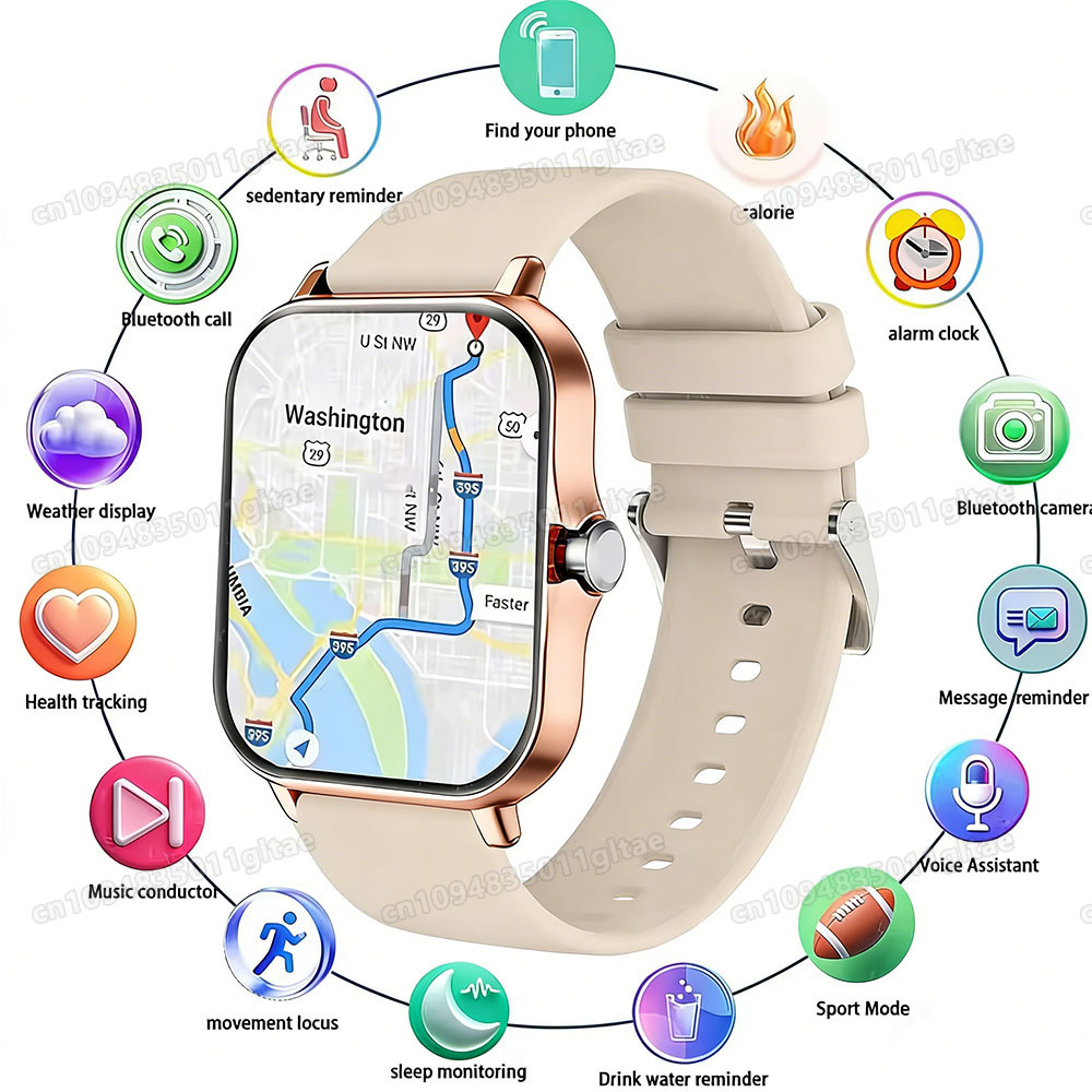 Women Fashion Zone - 2026 Women Smart Watch Fitness Clock