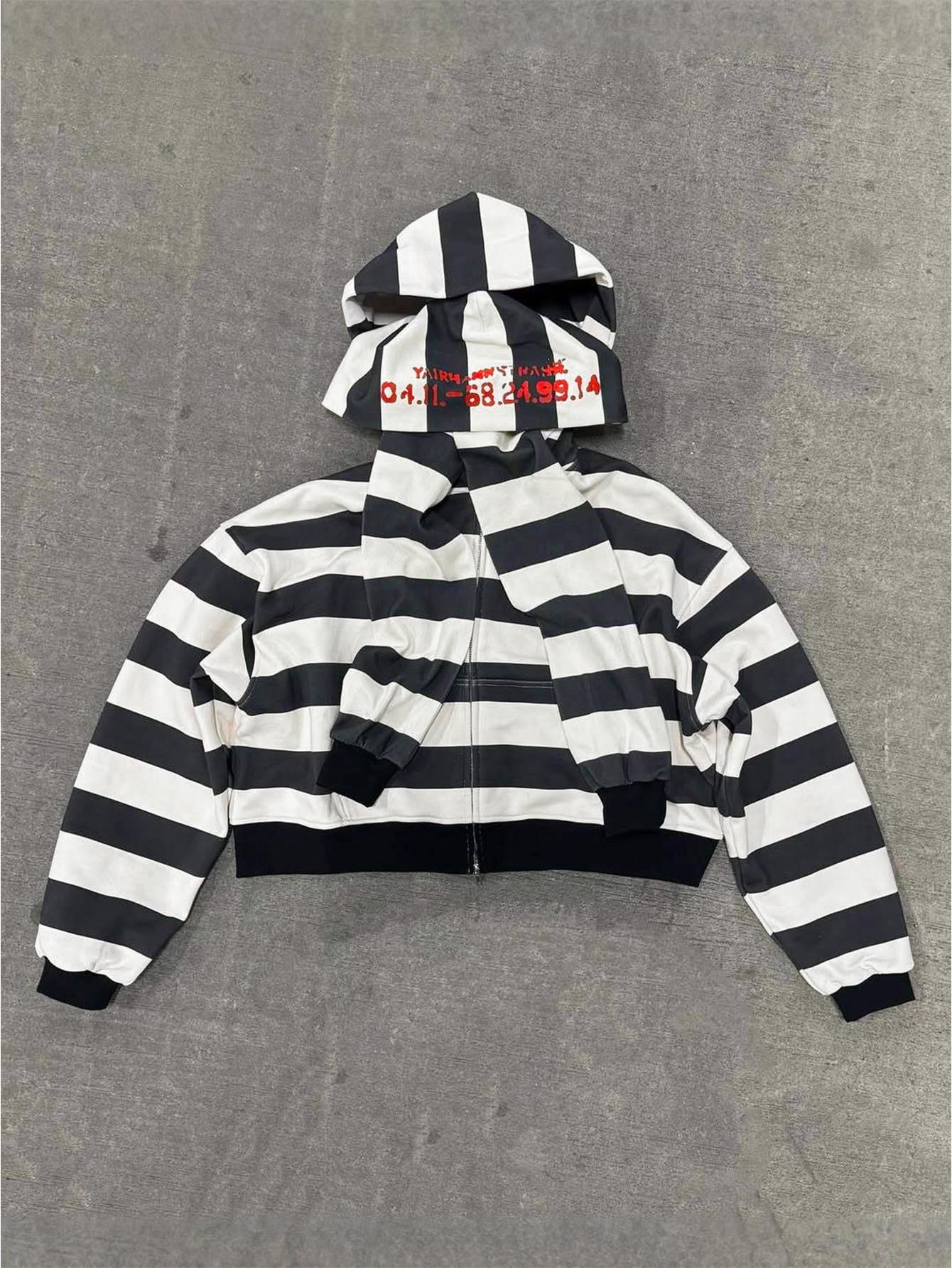 Women'S Fashion Zip Up Hoodies - American Retro Street Hip-hop Trend Double