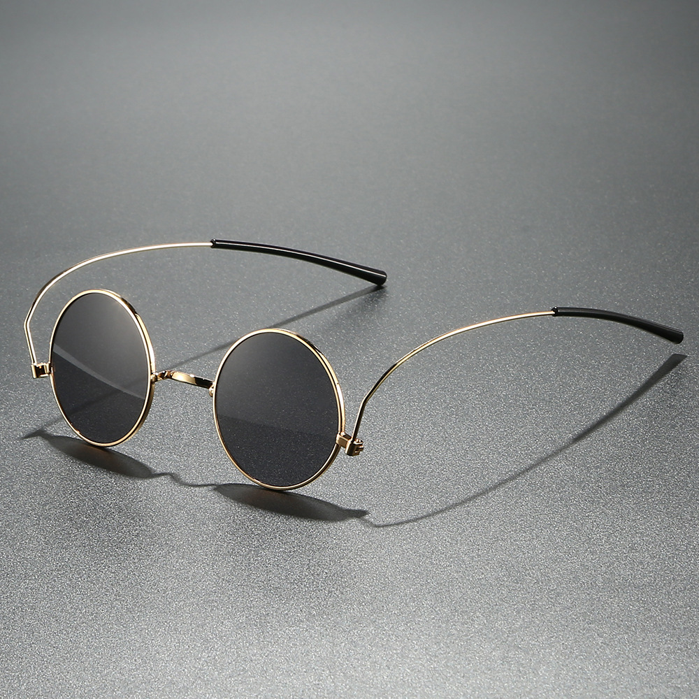 Women'S Fashion In The 1960S - Vintage 1960s Hippie Round Sunglasses Women