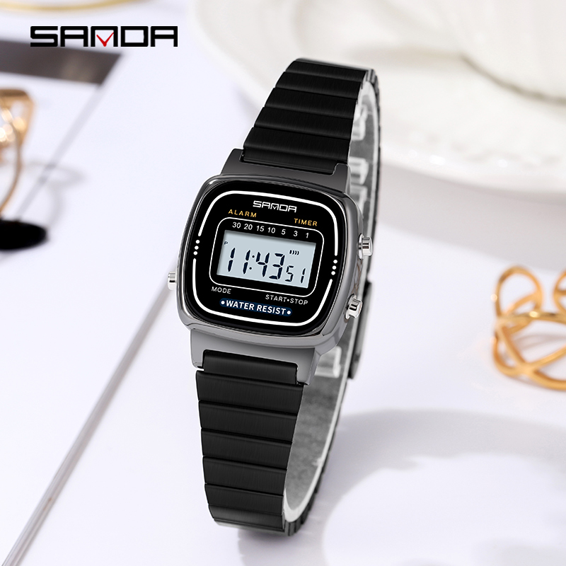 SANDA 6053 Electronic Watch Fa - مراجعة Women Fashion Zone وسعره