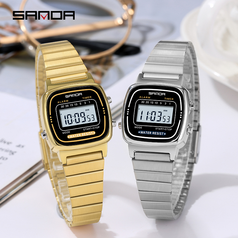 SANDA 6053 Electronic Watch Fa - مراجعة Women Fashion Zone وسعره
