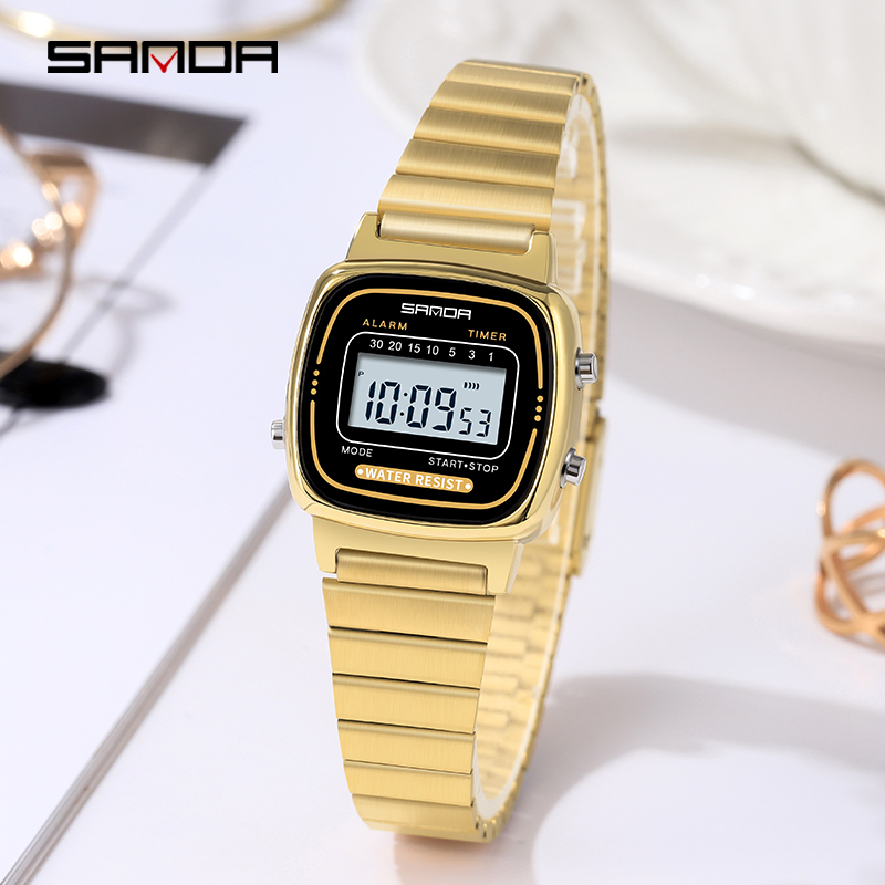 SANDA 6053 Electronic Watch Fa - مراجعة Women Fashion Zone وسعره