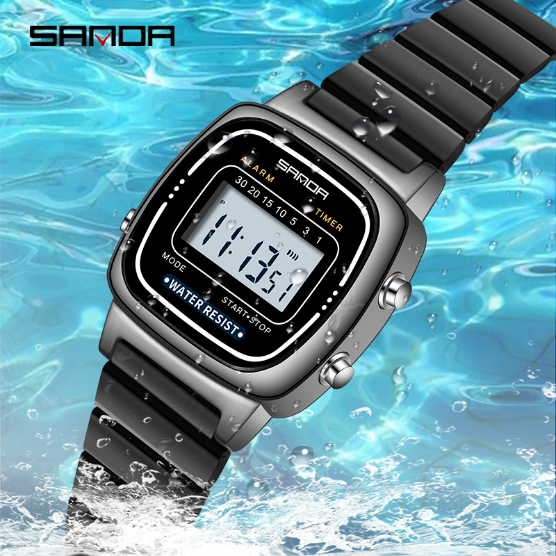 SANDA 6053 Electronic Watch Fa - مراجعة Women Fashion Zone وسعره