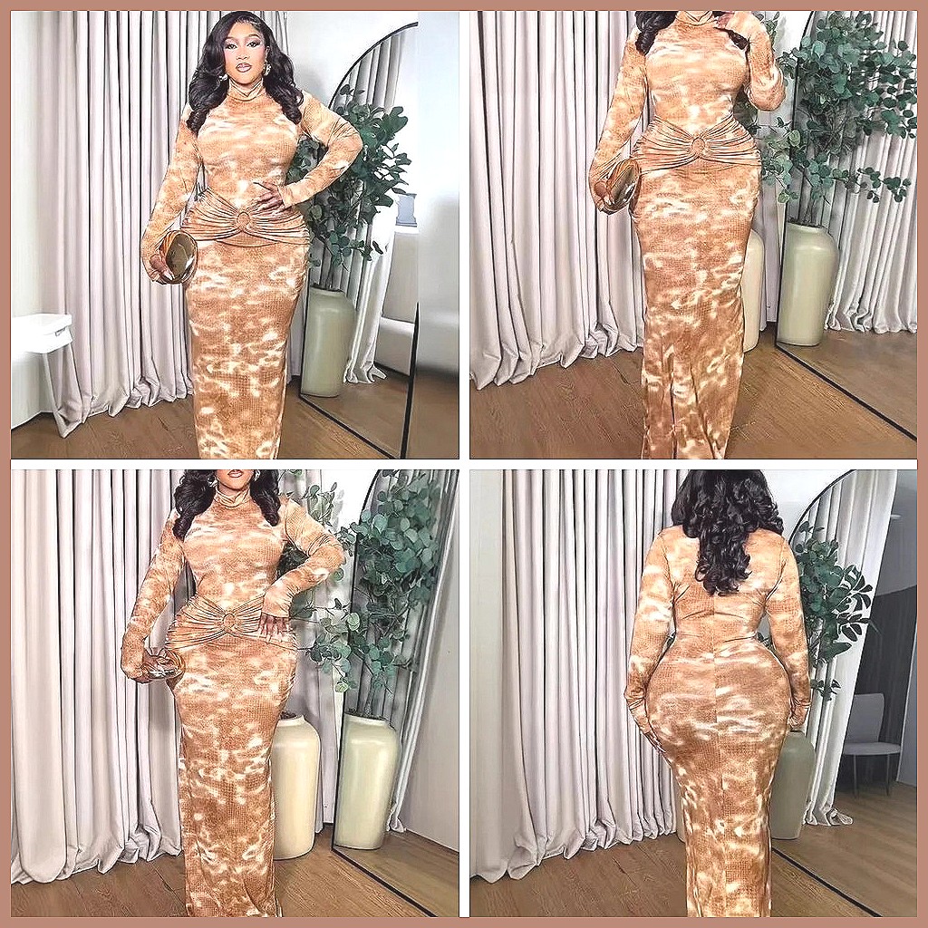 Tie Dye Bodycon Dress for Wome - مراجعة Bodycon Dress Women وسعره