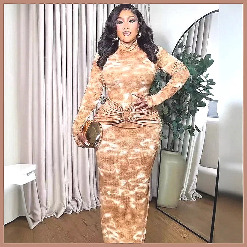 Tie Dye Bodycon Dress for Wome - مراجعة Bodycon Dress Women وسعره