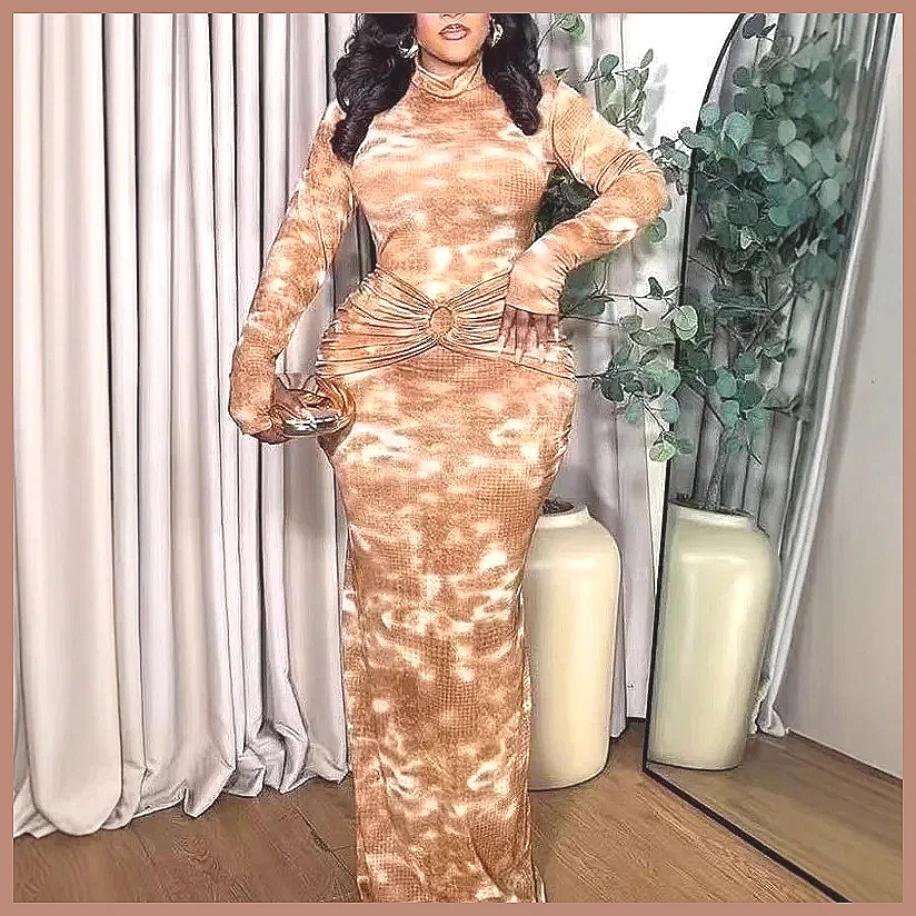 Tie Dye Bodycon Dress for Wome - مراجعة Bodycon Dress Women وسعره