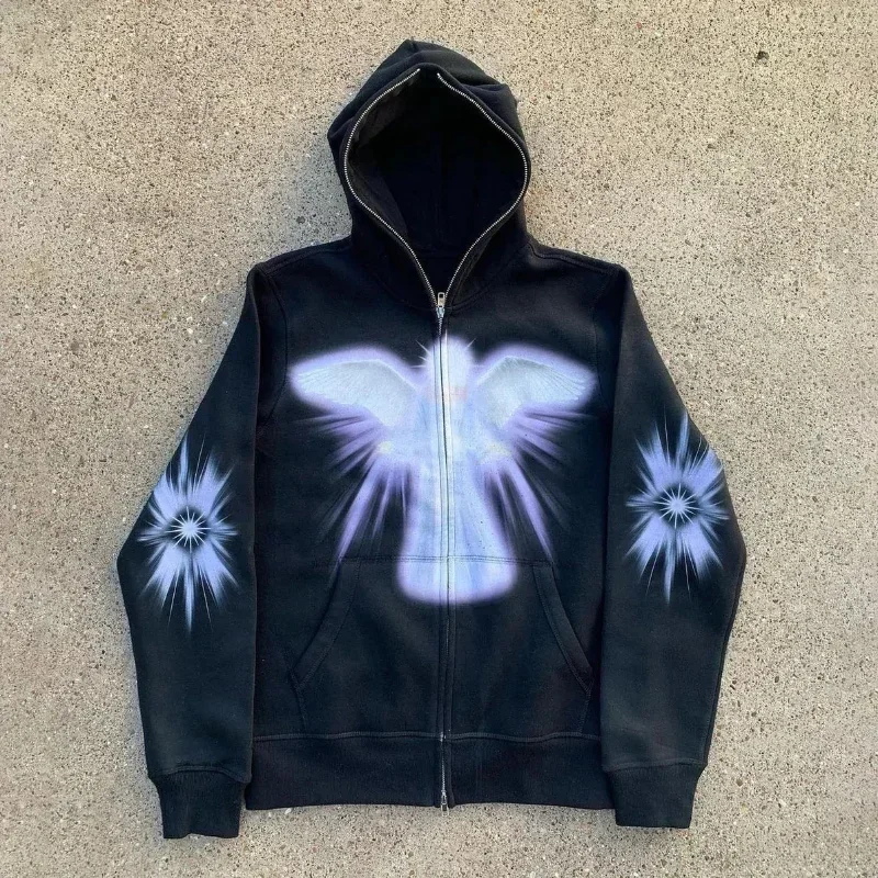 Women Men Y2K Fashion Hoodie L - مراجعة Women'S Fashion Zip Up Hoodies وسعره