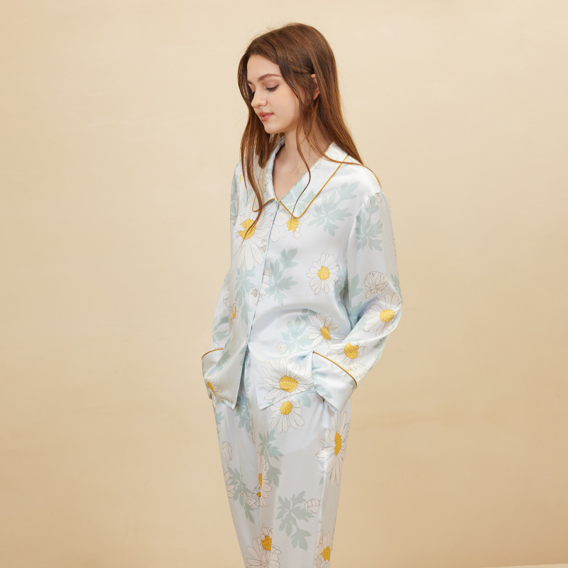 Fashion Daisy Print Pajamas Wo - مراجعة Women'S Fashion Pajamas وسعره