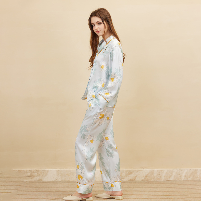 Fashion Daisy Print Pajamas Wo - مراجعة Women'S Fashion Pajamas وسعره