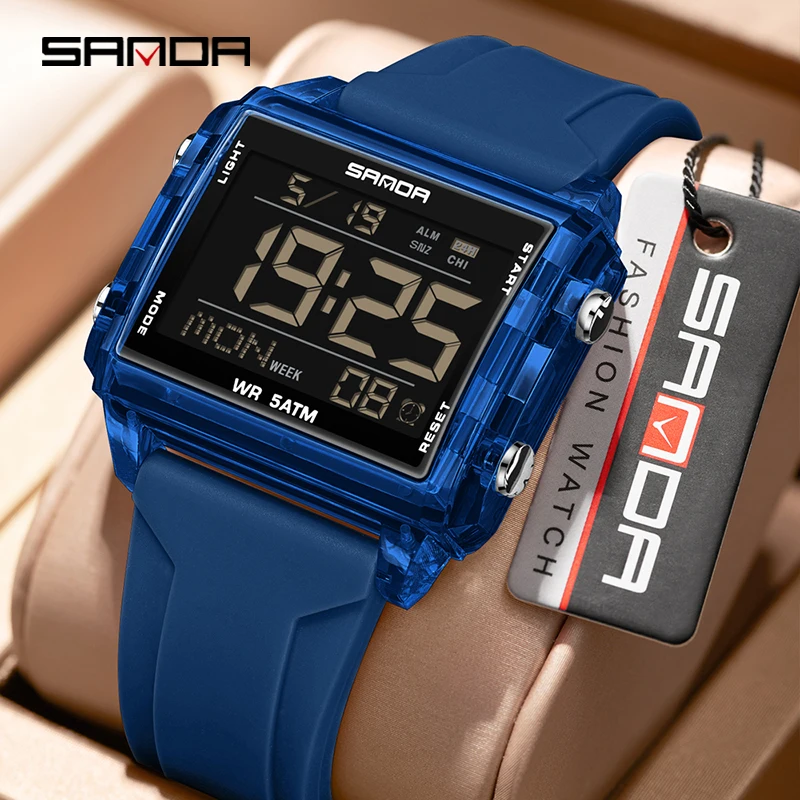 SANDA New Men Women Electron W - مراجعة Women Fashion Zone وسعره