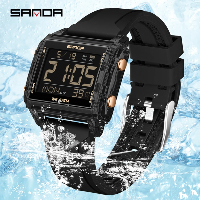 SANDA New Men Women Electron W - مراجعة Women Fashion Zone وسعره