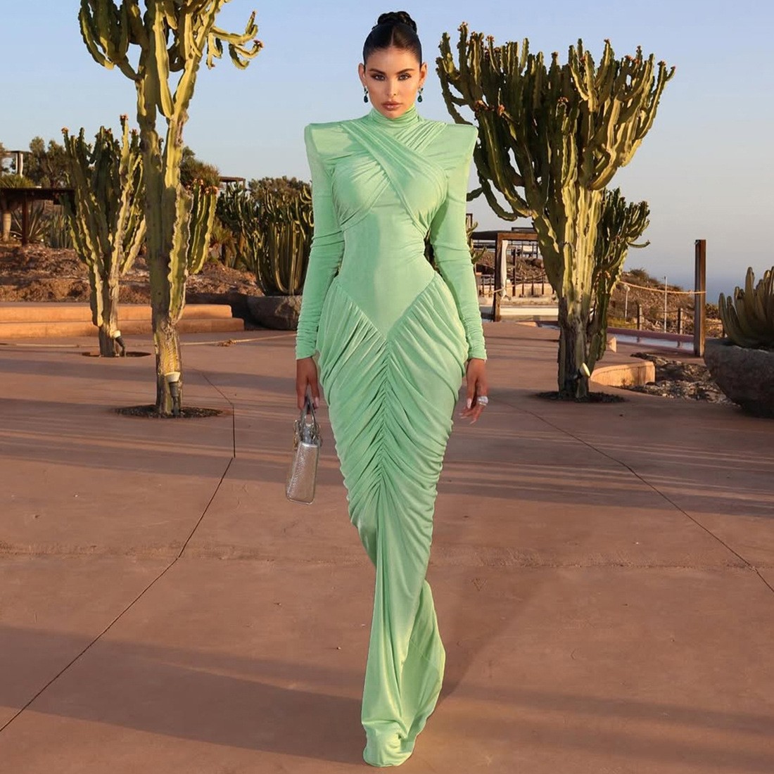 Elegant Party Dress For Woman  - مراجعة Women'S Fashion Jersey وسعره