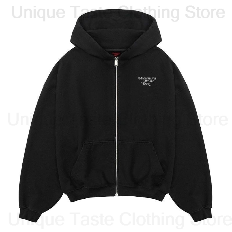 Jackson Wang MAGICMAN 2 Same Z - مراجعة Women'S Fashion Zip Up Hoodies وسعره