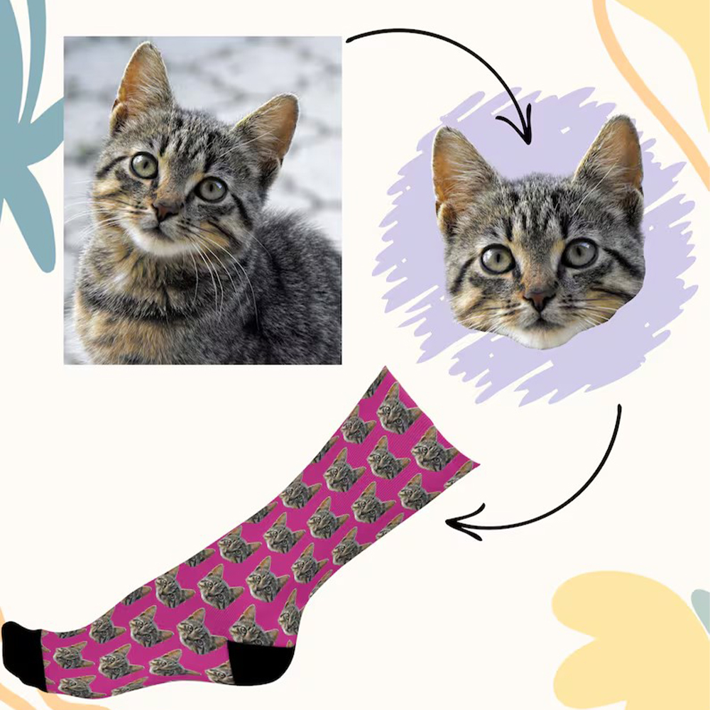 Customize face socks fashion h - مراجعة Women'S Fashion Socks وسعره