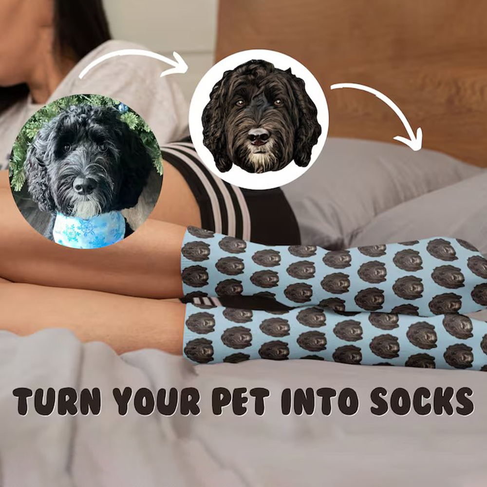 Customize face socks fashion h - مراجعة Women'S Fashion Socks وسعره