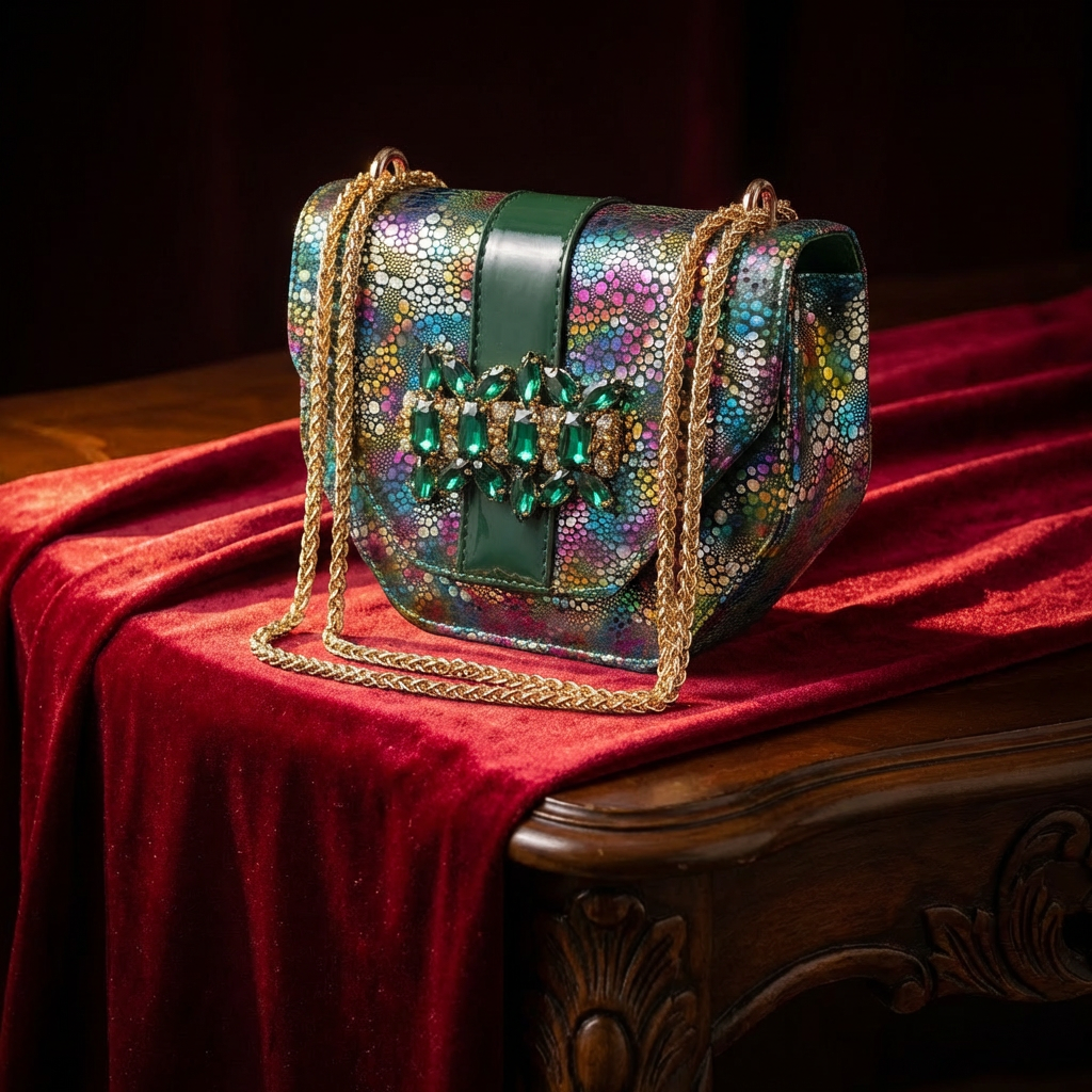 2026 New Elegant Rhinestone Pe - مراجعة Women Fashion Handbags وسعره