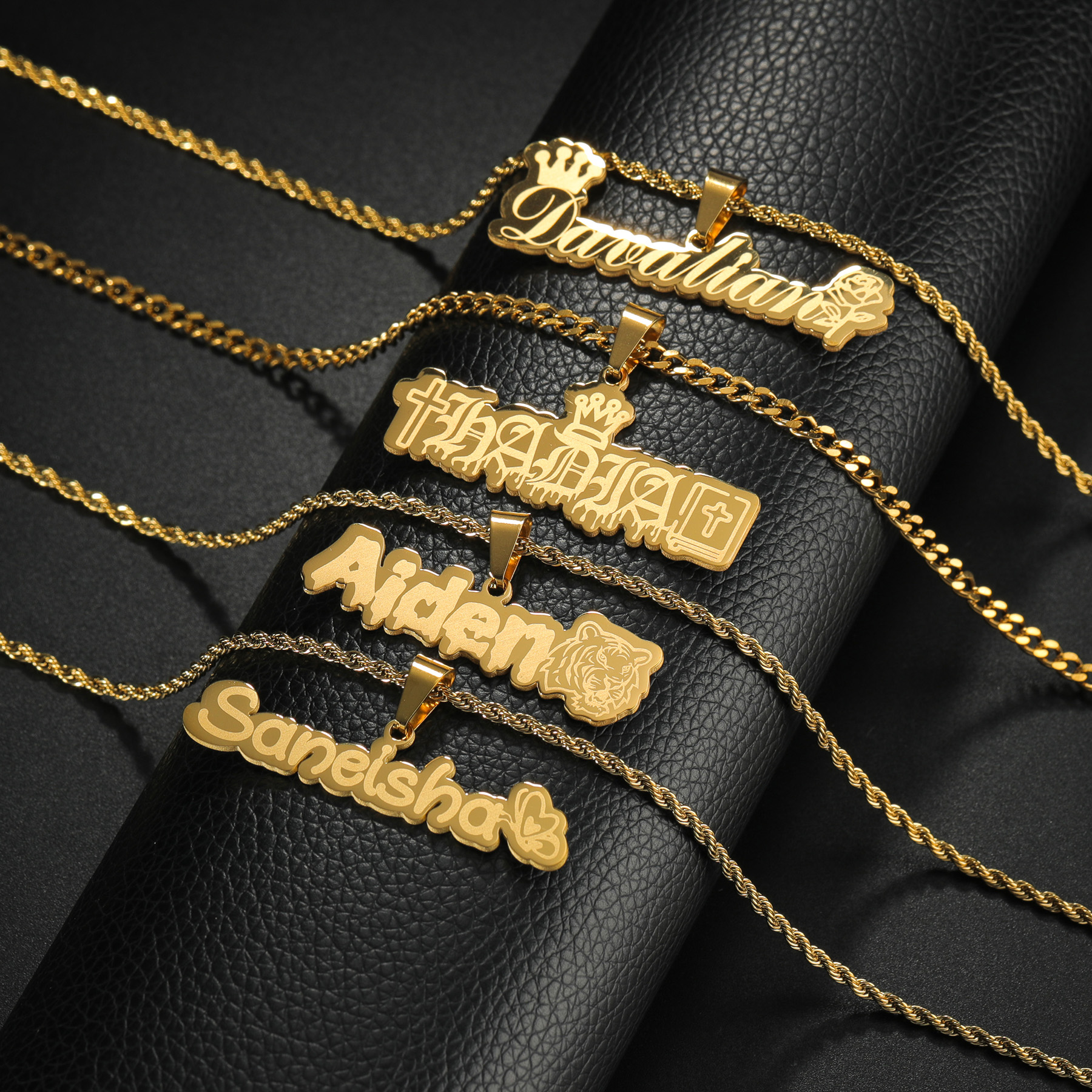 Sifisrri Custom Name Necklace  - مراجعة Women'S Fashion Labels وسعره