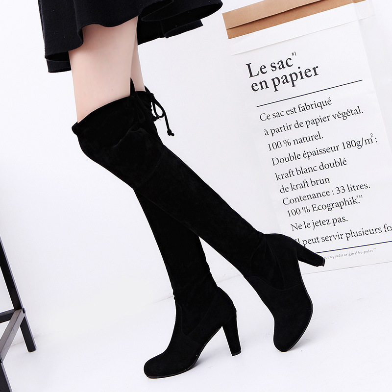Women's Boots Stretch Fabric O - مراجعة Women'S Fashion Socks وسعره