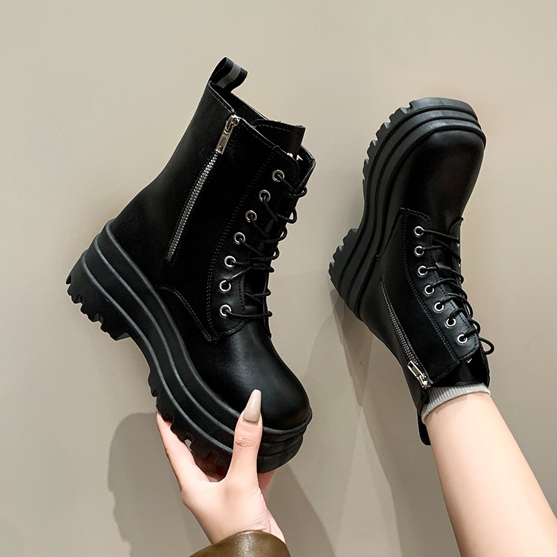 Fall/Winter New Side Zip Platf - مراجعة Women'S Fashion Socks وسعره