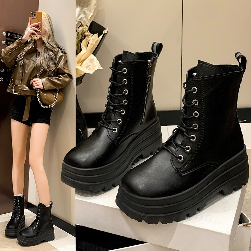 Fall/Winter New Side Zip Platf - مراجعة Women'S Fashion Socks وسعره