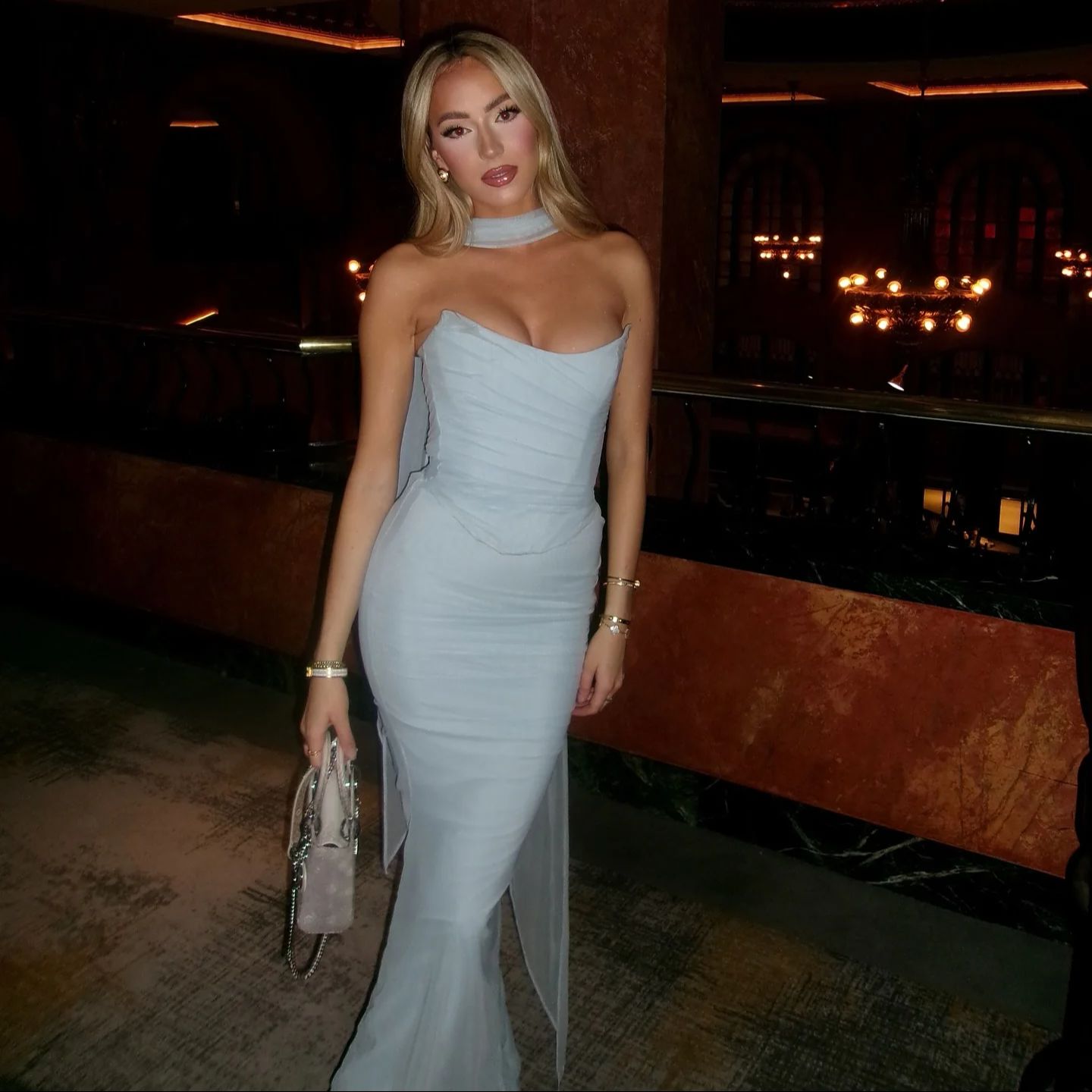 Oligai Elegant Maxi Wedding Gu - مراجعة Bodycon Dress Women وسعره