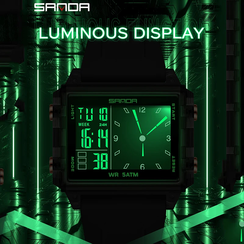 SANDA Fashion Electron Analog  - مراجعة Women Fashion Zone وسعره