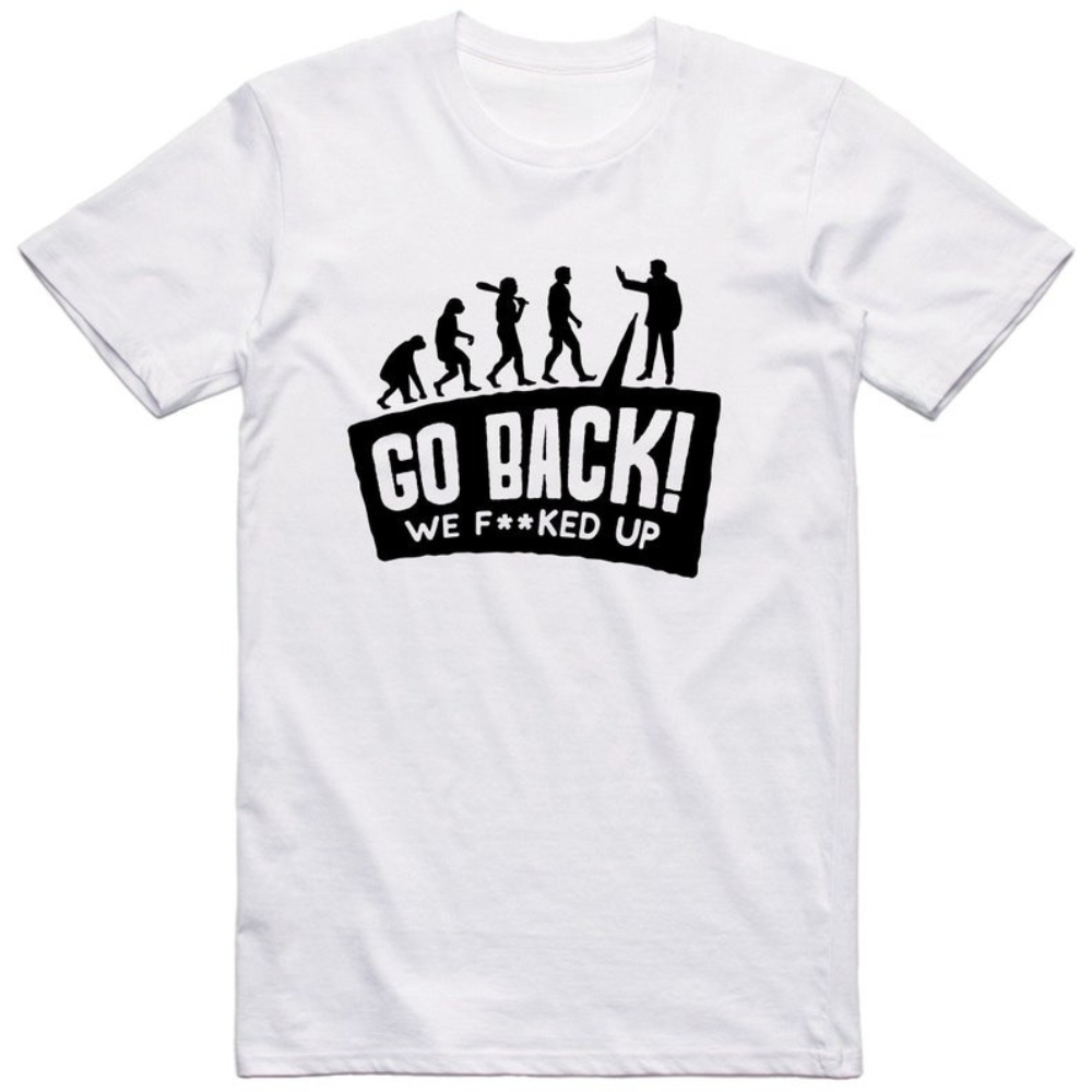 Mens Funny T Shirt Evolution G - مراجعة Women Fashion Evolution وسعره