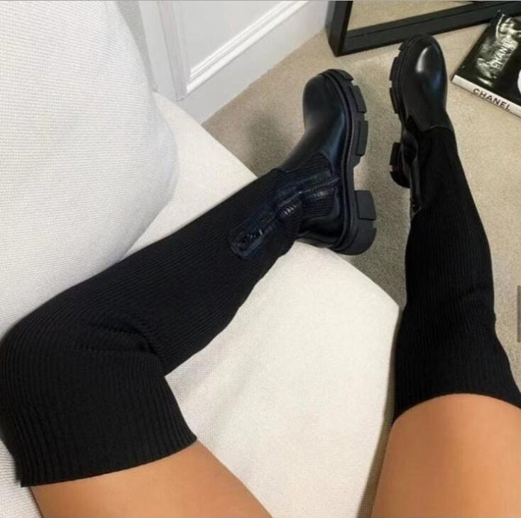 Women's Over The Knee Boots St - مراجعة Women'S Fashion Socks وسعره