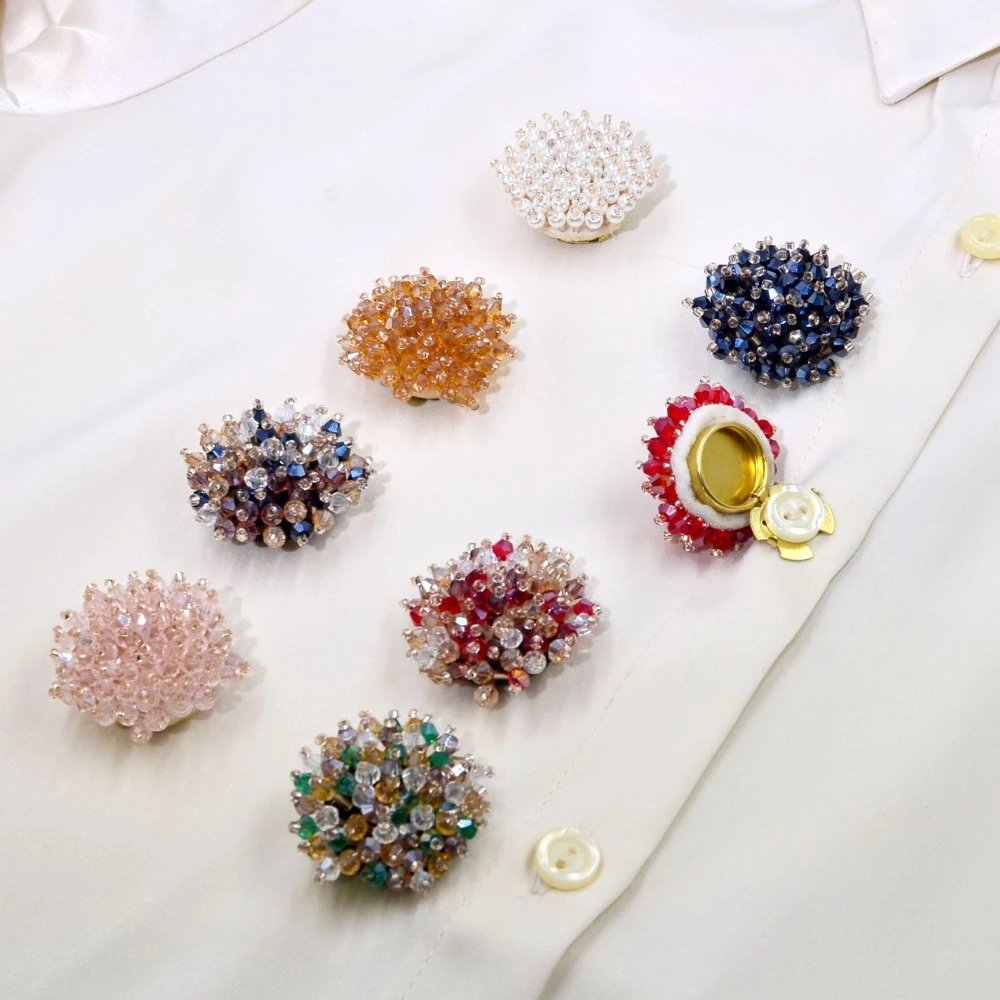 2PCS Elegant Button Covers Han - مراجعة Women'S Fashion Q وسعره