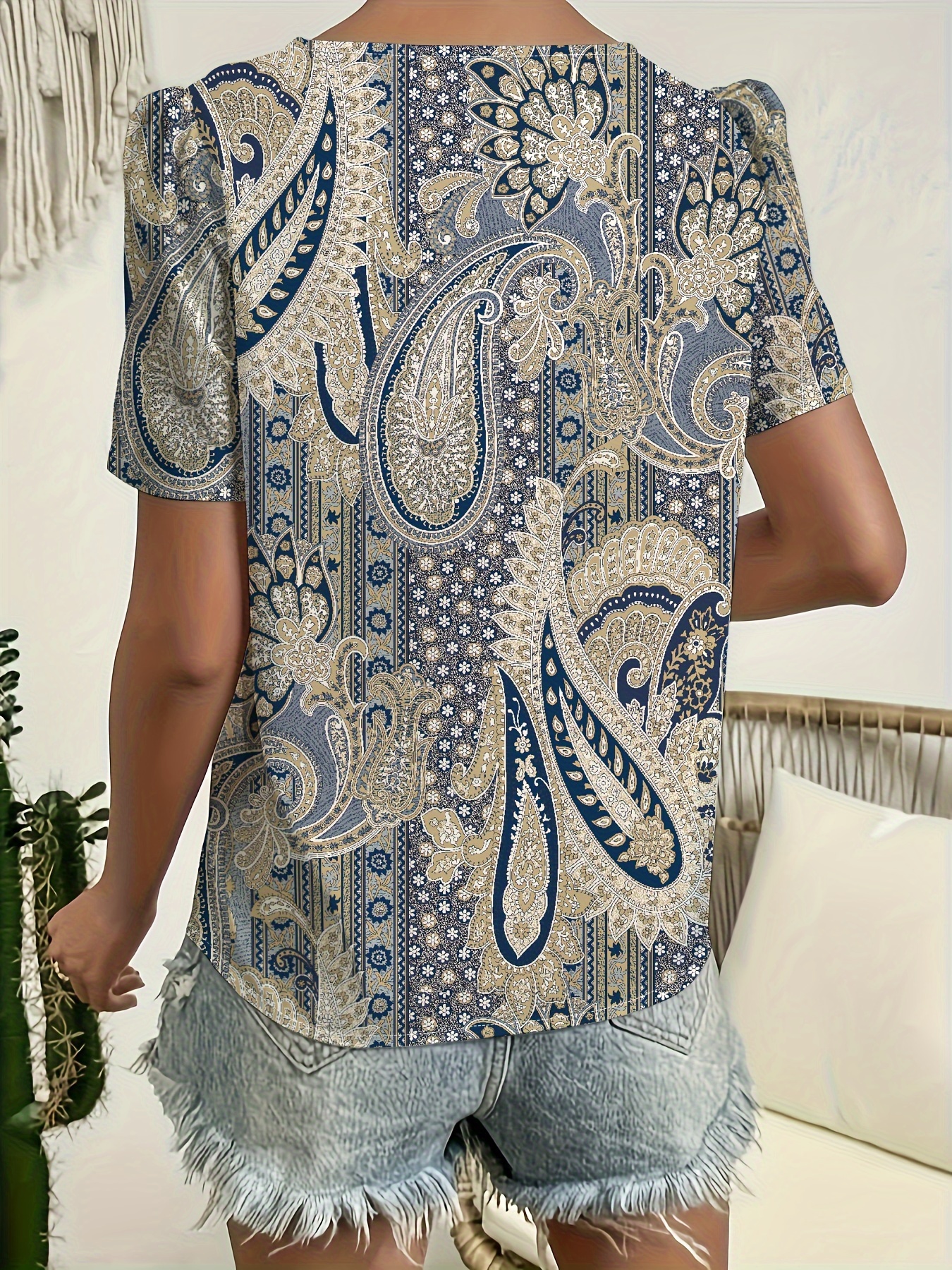 Plus Size  Temperament Blouse  - مراجعة Women'S Fashion Jersey وسعره