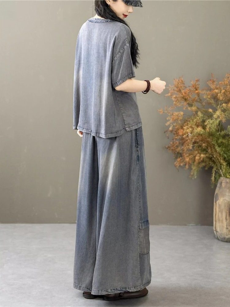 Amax luluE 2024 Chinese Fashio - مراجعة Women Fashion Jeans Top وسعره