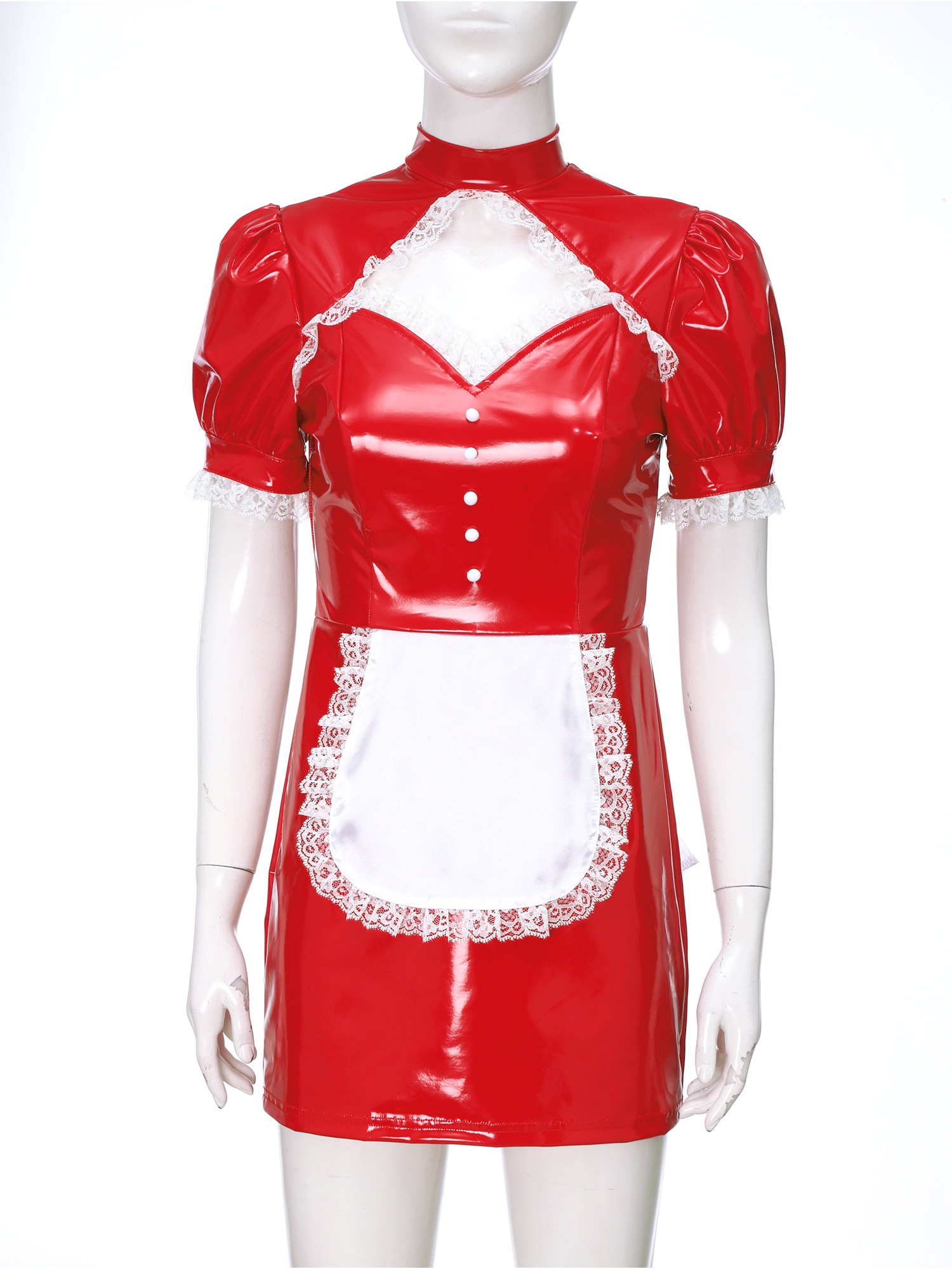 Womens French Maid Cosplay Cos - مراجعة Bodycon Dress Women وسعره