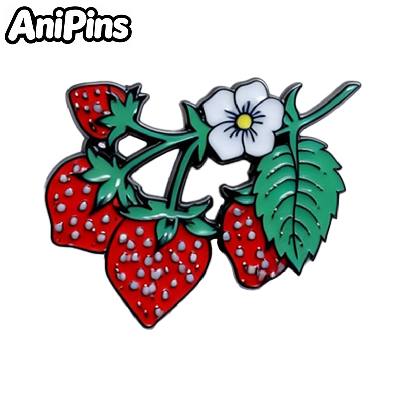 AniPins Bouquet Flowers Strawb - مراجعة Women'S Fashion Labels وسعره