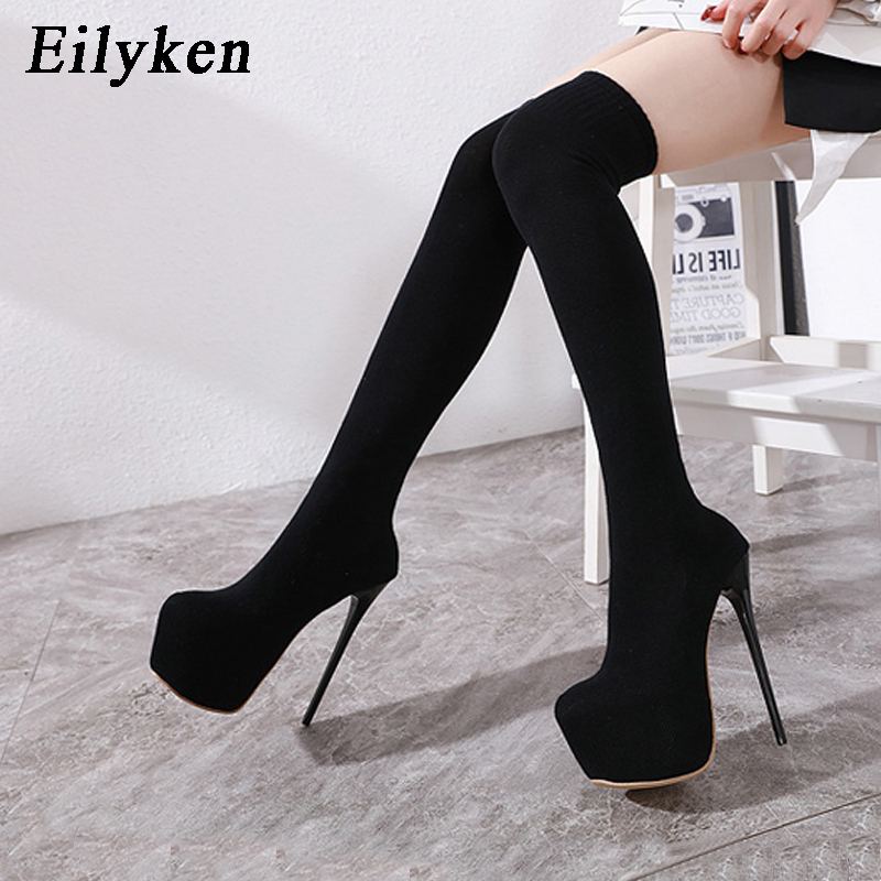 Eilyken Fashion Platform Stret - مراجعة Women'S Fashion Socks وسعره