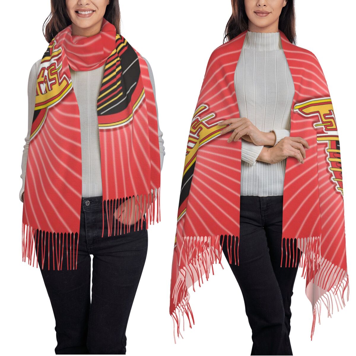 Vancouver Hockey Canucks Scarf - مراجعة Women'S Fashion Vancouver وسعره