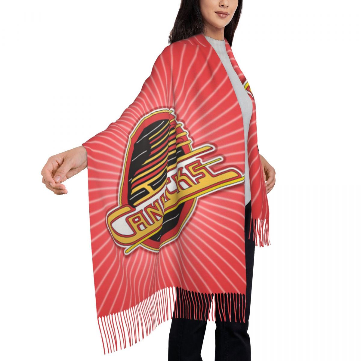 Vancouver Hockey Canucks Scarf - مراجعة Women'S Fashion Vancouver وسعره