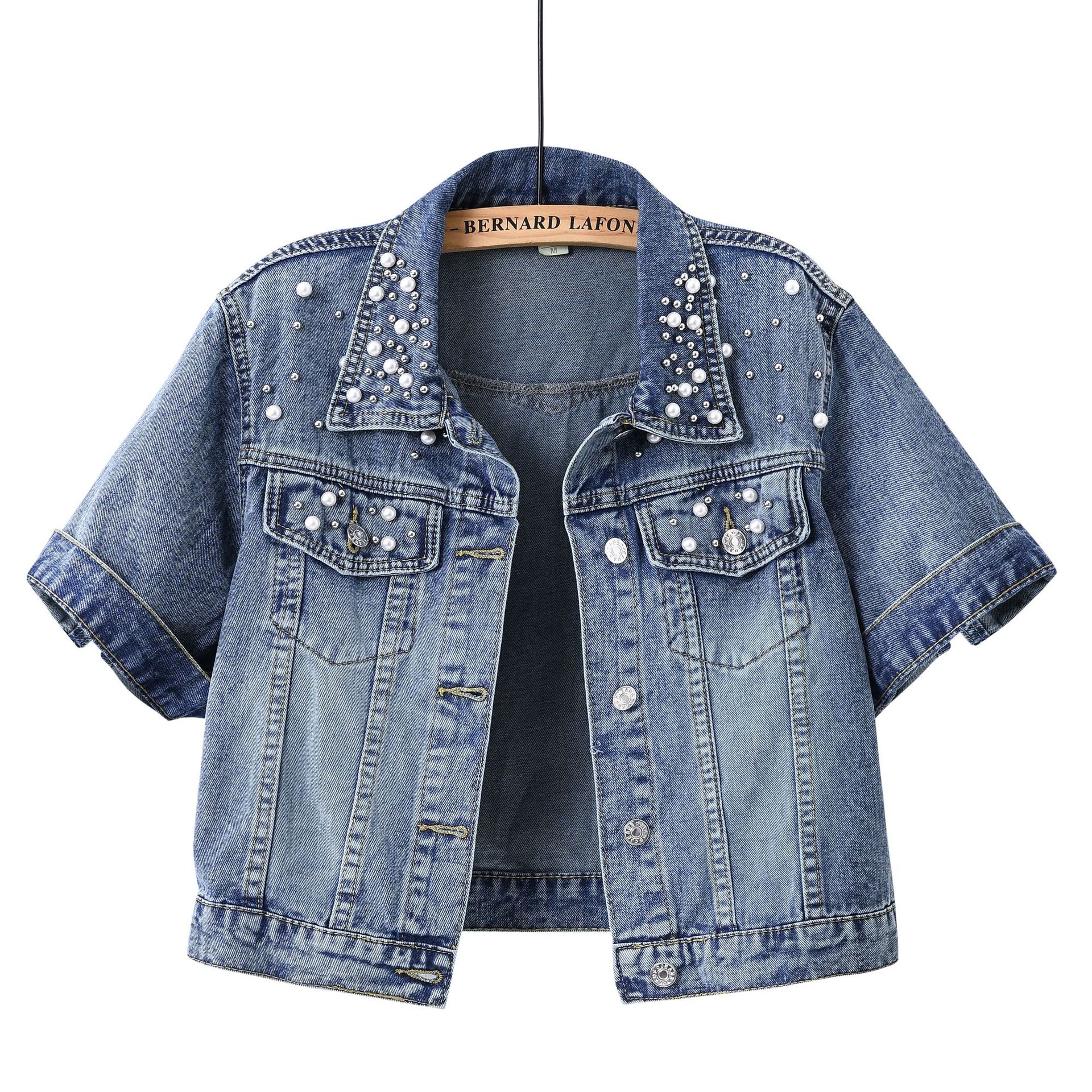 2026 Women Denim Jacket New Fa - مراجعة Women Fashion Jeans Top وسعره