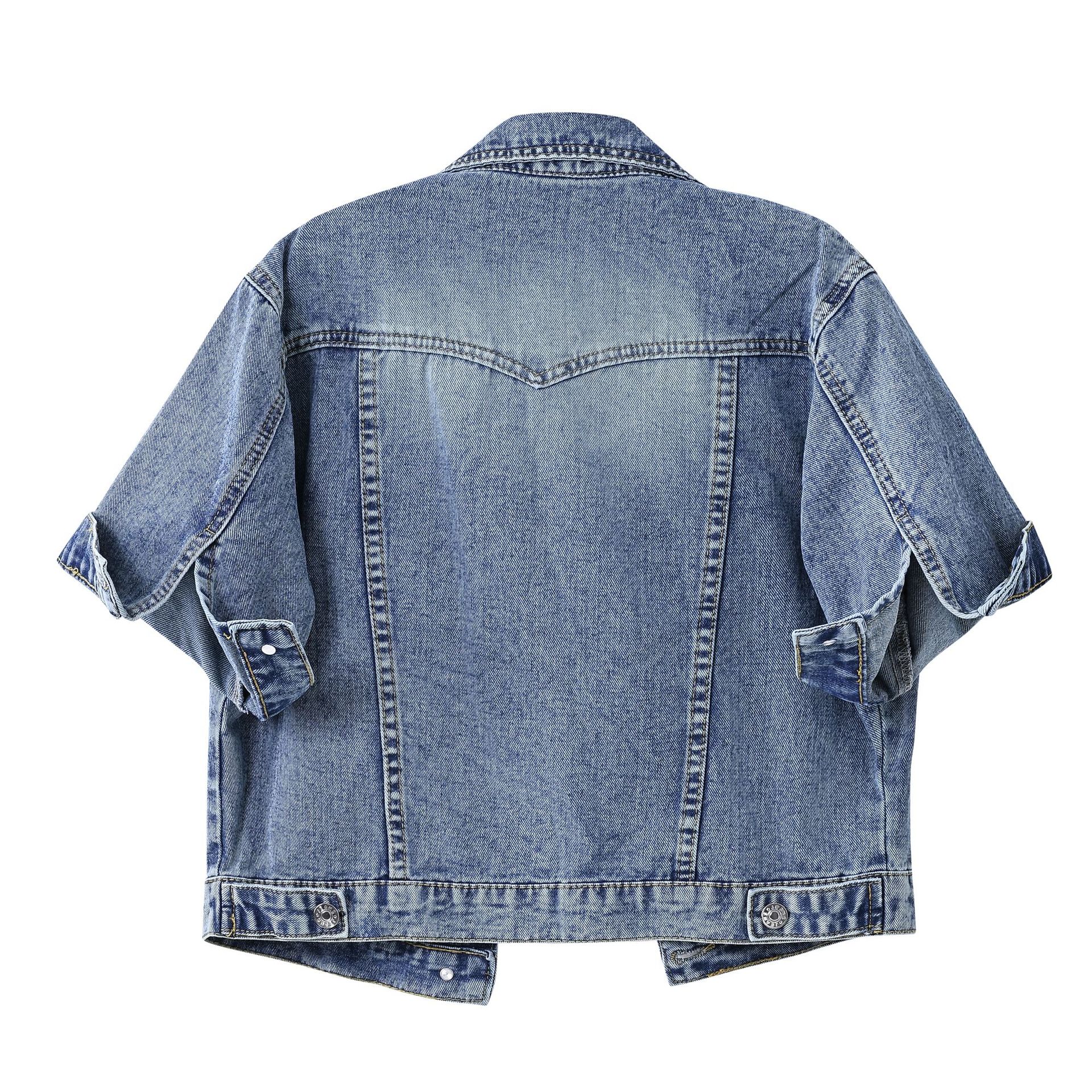 2026 Women Denim Jacket New Fa - مراجعة Women Fashion Jeans Top وسعره