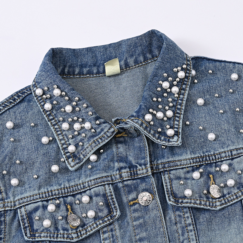 2026 Women Denim Jacket New Fa - مراجعة Women Fashion Jeans Top وسعره