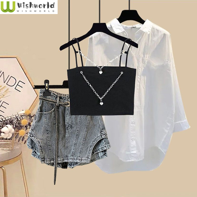 Summer Set Women's 2024 New Ko - مراجعة Women Fashion Jeans Top وسعره