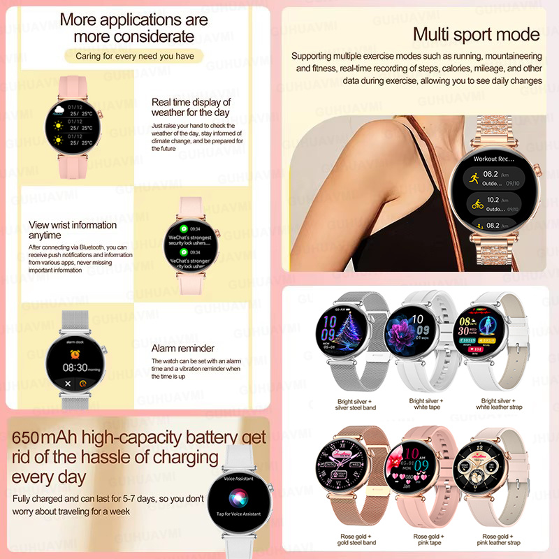 New 1.27-inch Smart Watch for  - مراجعة Women'S Fashion Retailers وسعره