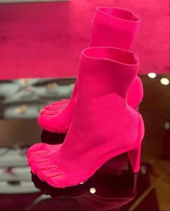 Five Finger Toe Fashion Novel  - مراجعة Women'S Fashion Socks وسعره