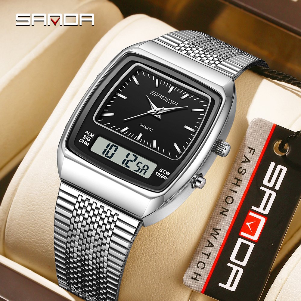 SANDA 3393 Retro Electronic Qu - مراجعة Women Fashion Zone وسعره