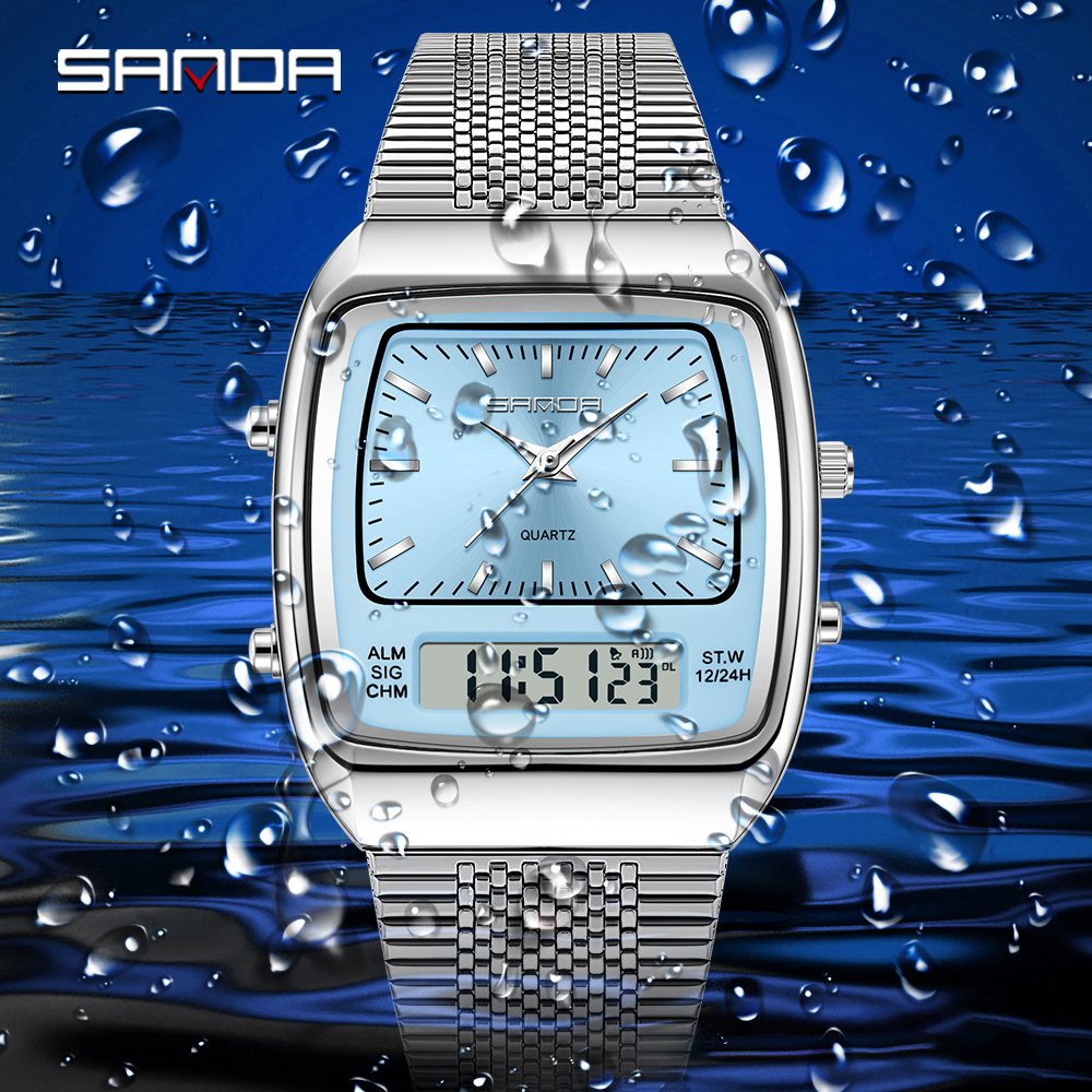 SANDA 3393 Retro Electronic Qu - مراجعة Women Fashion Zone وسعره