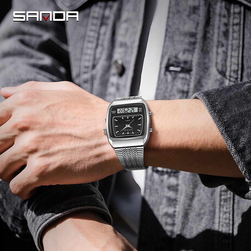 SANDA 3393 Retro Electronic Qu - مراجعة Women Fashion Zone وسعره