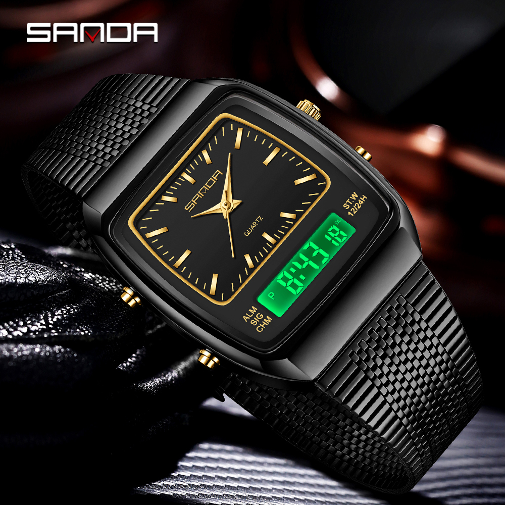 SANDA 3393 Retro Electronic Qu - مراجعة Women Fashion Zone وسعره