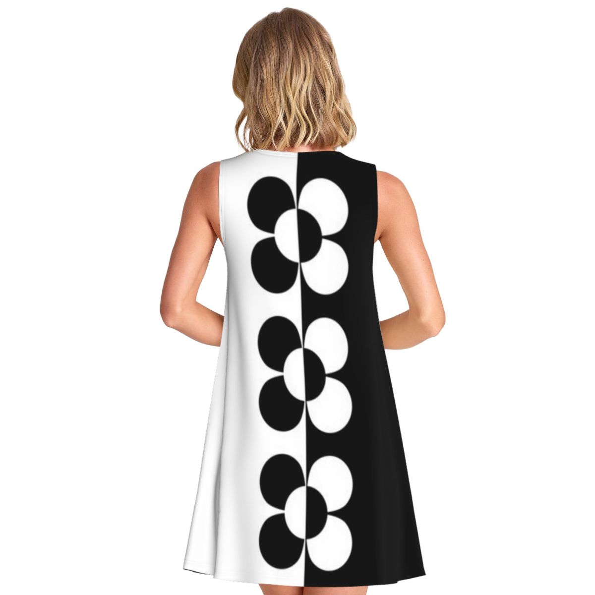 Black And White Retro 1960s Fl - مراجعة Women'S Fashion In The 1960S وسعره