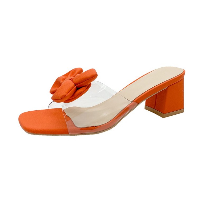 Heeled Women Slippers Bow High - مراجعة Women Fashion Trend 2025 وسعره