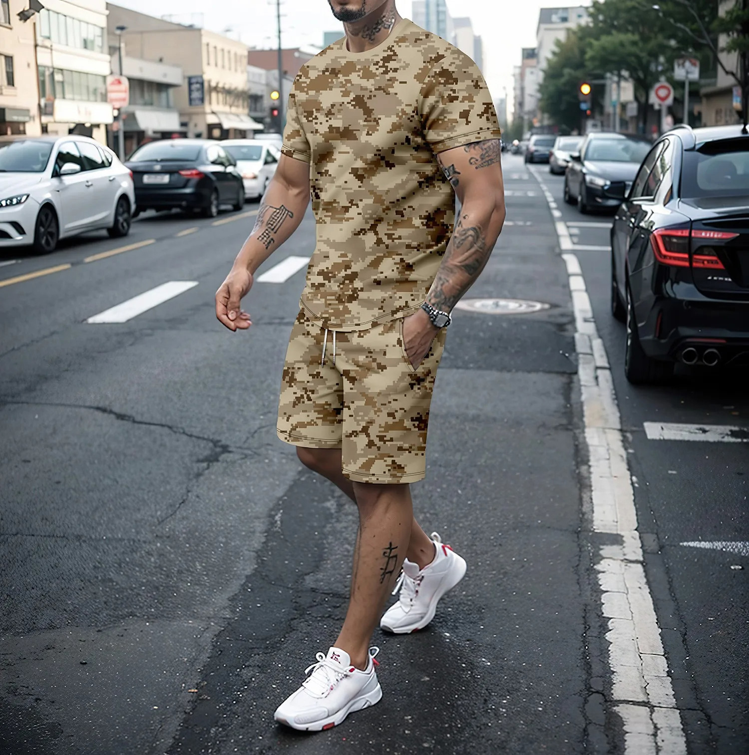 Camouflage Outdoor Tracksuits  - مراجعة Women'S Fashion Q وسعره